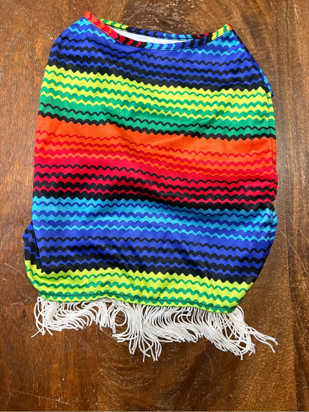 Serape Pet Costume With Cowboy Hat & Sombrero
